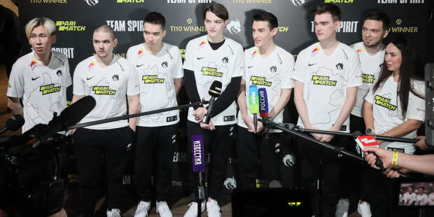 Бремя чемпионов: в Москве прошла официальная пресс-конференция Team Spirit