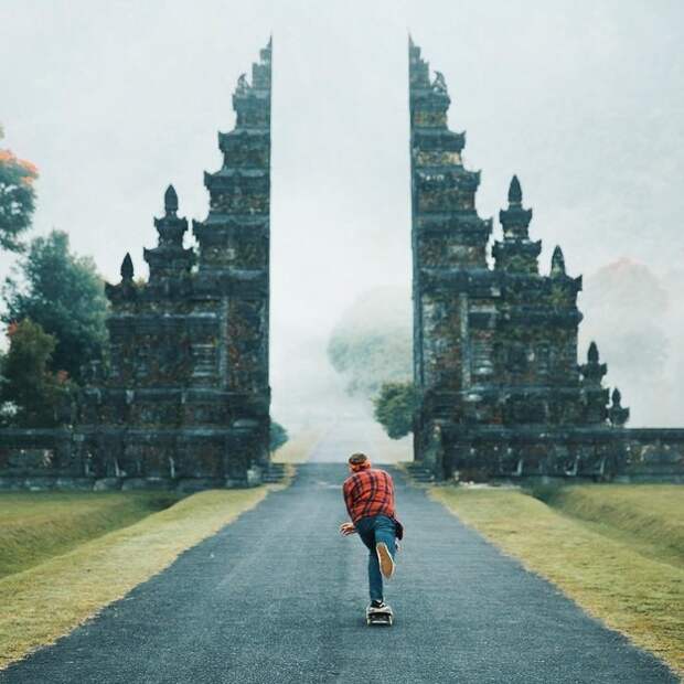 12. Удивительные ворота на Бали, Индонезия волшебство, достопримечательност, мир