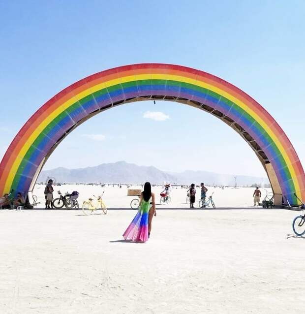 Невероятные снимки с самого безумного фестиваля планеты burning man, Горящий человек, Фестиваль, атмосферные снимки, виды, невада, необычное искусство, фото