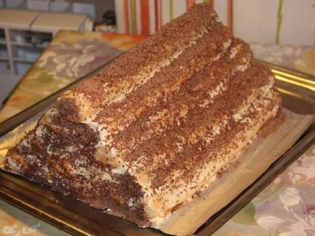 Блинный торт монастырская изба со сгущенкой