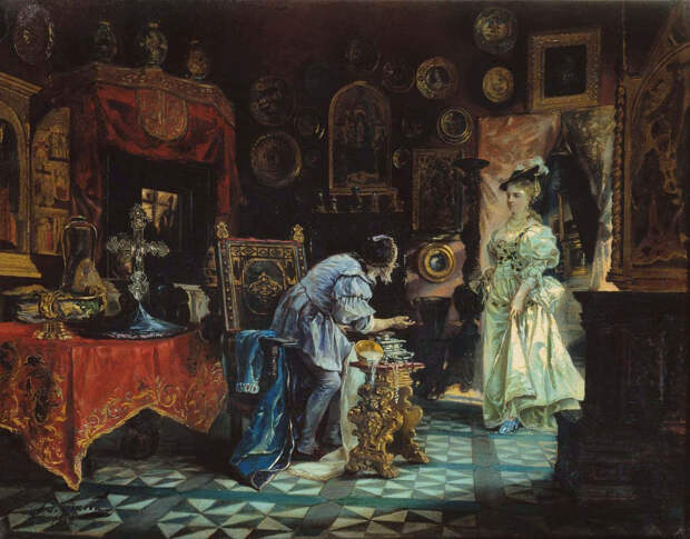 Русский живописец Валерий Иванович Якоби (1834 - 1902).Поиск или подражание? Часть 2.
