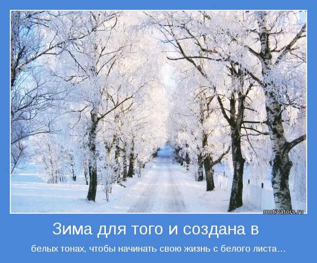 Забавные и веселые мотиваторы про зиму (10 фото)