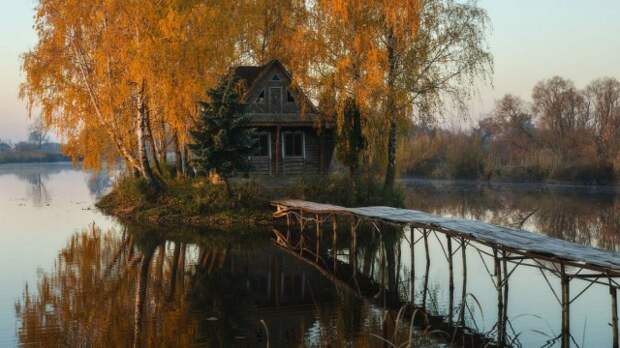 Осень в деревне Осень, Деревня, Природа, Красота, Фотография, Длиннопост