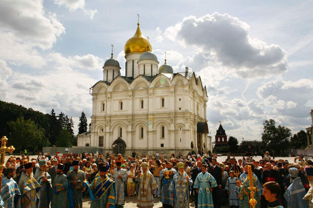 Москва. Патриарший собор Успения Пресвятой Богородицы