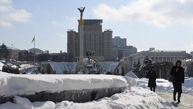 Вид площади Независимости в Киеве. Архивное фото
