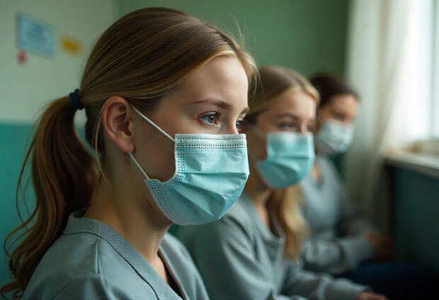 После Нового года в России ожидается пик "гонконгского гриппа"