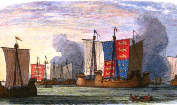 Англия нанесла Франции сокрушительный удар, затопив большую часть кораблей, а вместе с ними и людей / Фото: upload.wikimedia.org Англия нанесла Франции сокрушительный удар, затопив большую часть кораблей, а вместе с ними и людей / Фото: upload.wikimedia.org