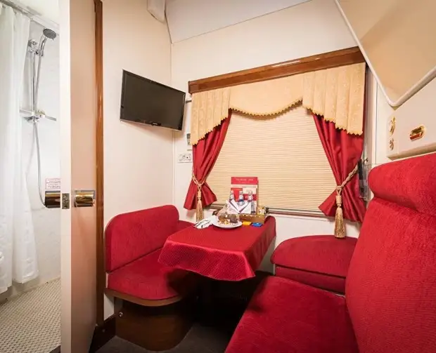 В состав поезда из Москвы в Симферополь включили вагоны премиального класса