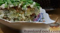 Фото к рецепту: Салат со шпротами