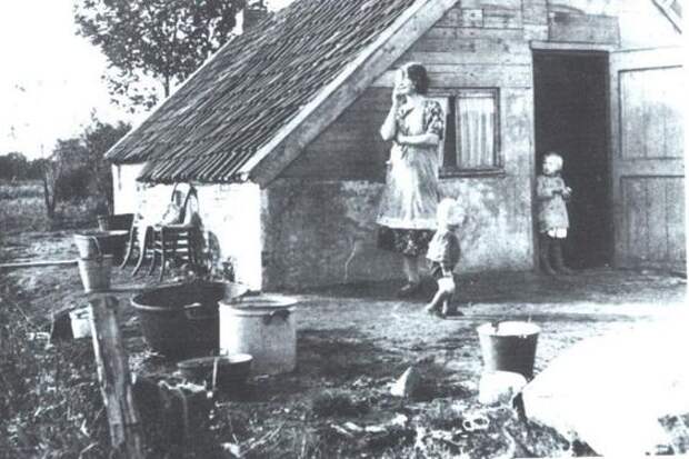 Местные жители провинции Дренте, Нидерланды, начало XX века