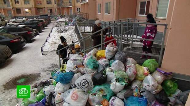 Для борьбы с мусором в Петербург приехала дополнительная спецтехника