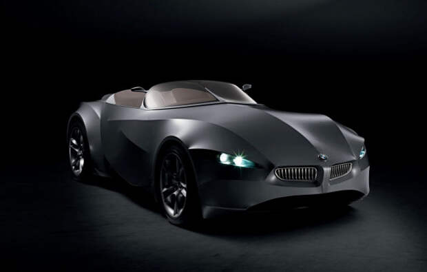 БМW обои, концепт-кар,  BMW GINA Light Visionary Model Concept Car 2008 год