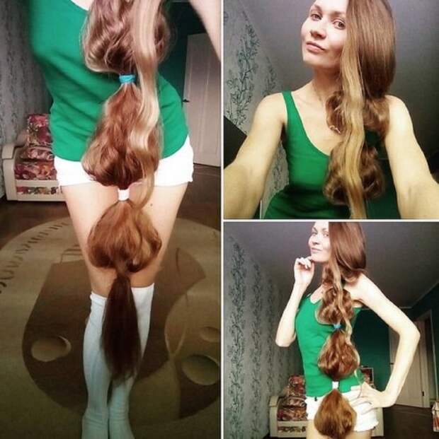 Instagram "живой Рапунцель" из Барнаула (15 фото)