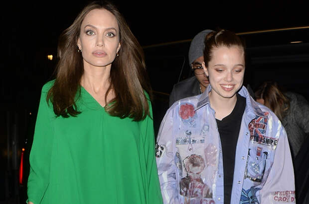 Анджелина Джоли с детьми посетила афтепати премьеры фильма "Вечные" в Лондоне