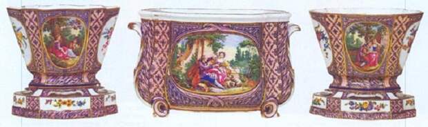 Буше. Фарфоровый сервиз Буше. Фарфоровый сервиз