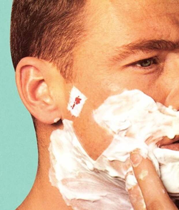 Необычные способы применения обычных косметических средств shavingwound Необычные способы применения обычных косметических средств