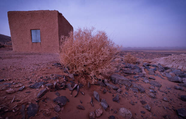 Заброшенный дом в Марокко.