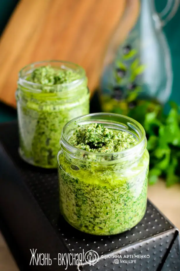 Соус песто: 4 рецепта. Крио, на зиму. Литр!