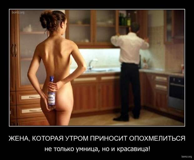 ДЕМОТИВАТОРЫ ПРО ЖЕНУ
