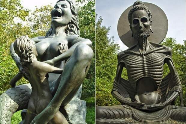 Victoria’s Park - ирландский парк с индийскими скульптурами.
