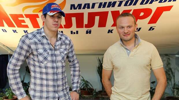 Евгений МАЛКИН (слева) и Сергей ГОНЧАР. Фото photo.khl.ru