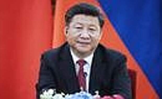 Заявление для прессы по итогам российско-китайских переговоров. Председатель Китайской Народной Республики Си Цзиньпин. Фото ТАСС