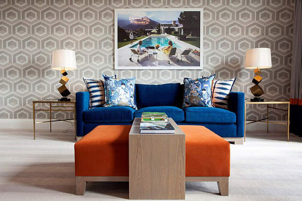 Интерьер гостиной от Malcolm Duffin Interior Design