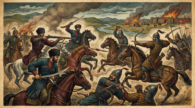 Мечи Кавказа в сердце Степи: Роль черкесских воинов в Золотой Орде