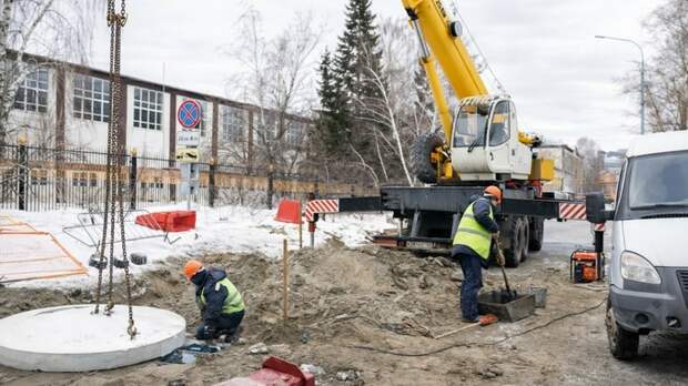 В Барнауле завершили перекладку крупного участка канализации на Чкалова