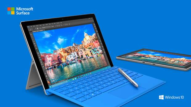 Рендер Microsoft Surface Pro 4