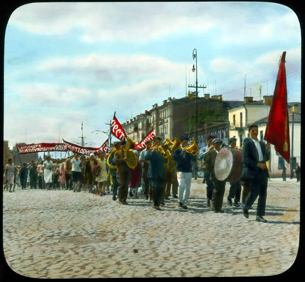Фотография: Москва 1931 года в цвете на невероятно атмосферных снимках №51 - BigPicture.ru