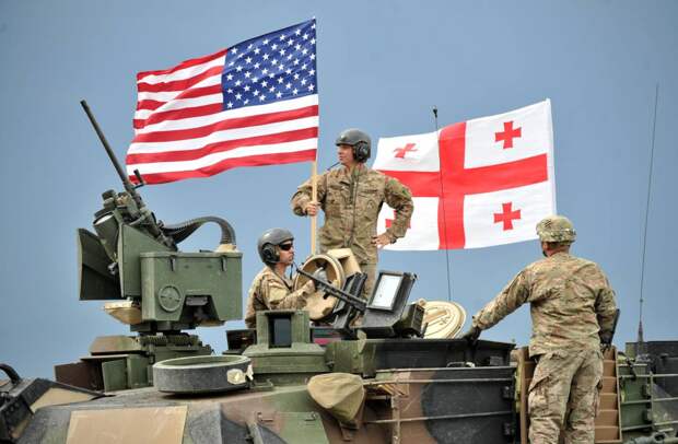 Военные США в Грузии. Источник изображения: https://vk.com/denis_siniy