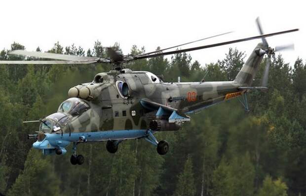 Вертолет Ми-24 «Лань».