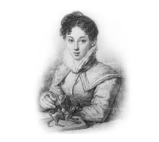 П. Соколов. Екатерина Бакунина