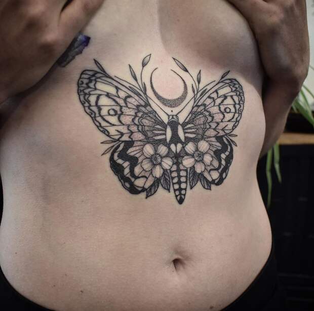 татуировки в виде бабочек фото 19