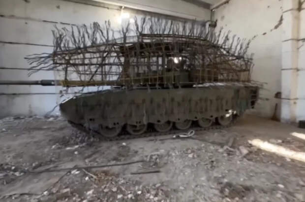 TNI: защита российских танков типа «одуванчик» эффективна против FPV-дронов