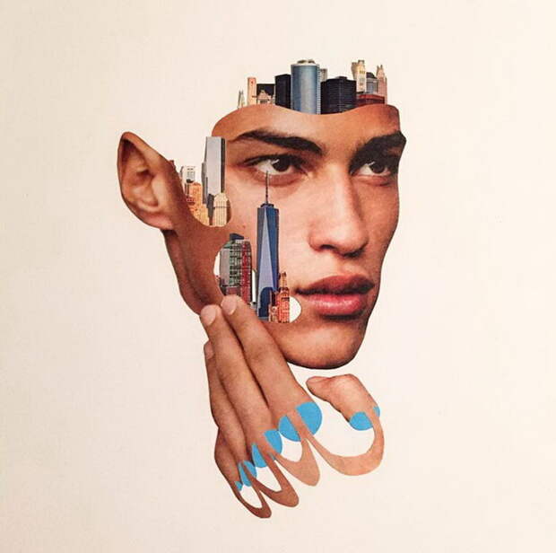 Коллажи Adam Hale