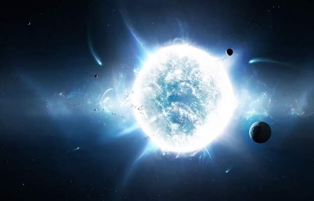 Астрономы обнаружили звезду, которая каждые 30 минут включается и выключается