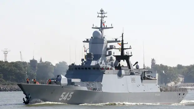 В Балтийском море прошли учения при участии корвета «Стойкий»