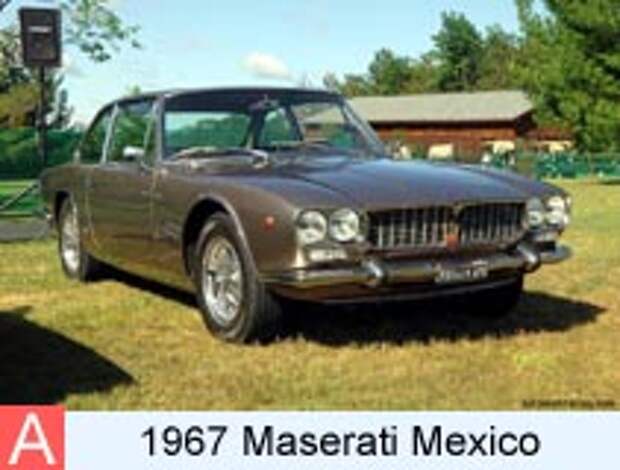 Фотография автомобиля 1967 Maserati Mexico