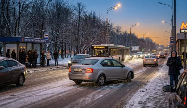 Минтранс попросил не выезжать на дороги Подмосковья на летней резине