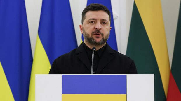 Зеленский перешел на русский язык во время общения с президентами Польши и Литвы