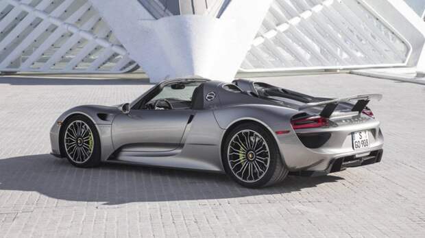 3. Краска «жидкий металл» для Porsche 918 Spyder за $63 000 автомобили, апгрейды, дорогие авто