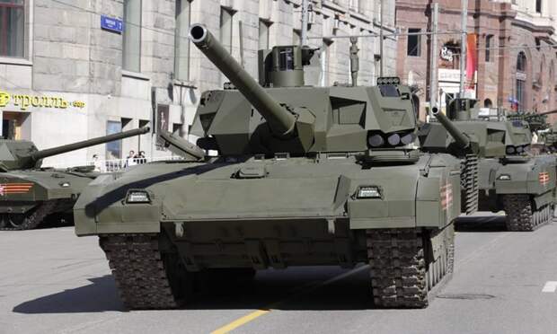 Многоуровневая защита танка Армата армата, армия, война, россия, солдат, танк, техника