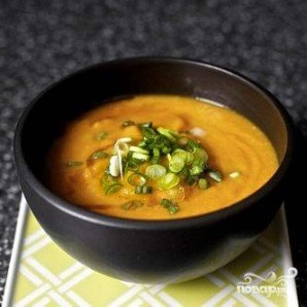 Морковный суп с мисо и кунжутом - фото шаг 3