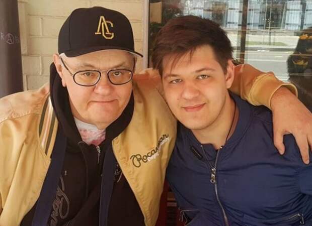 Сергей Сивохо с сыном