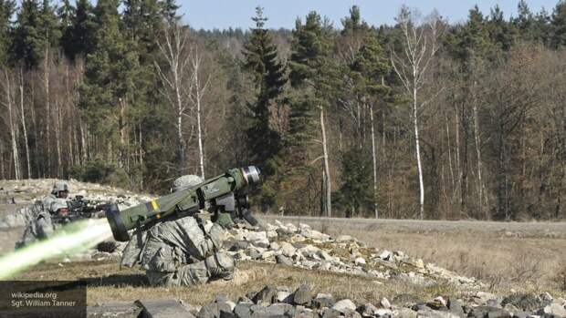 Американский ракетный комплекс FGM-148 Javelin испытан украинскими военными