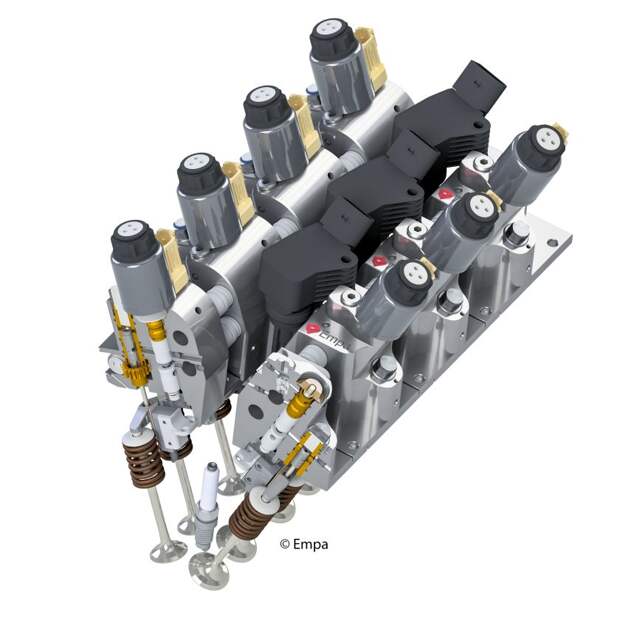 The Empa electro-hydraulic valve system