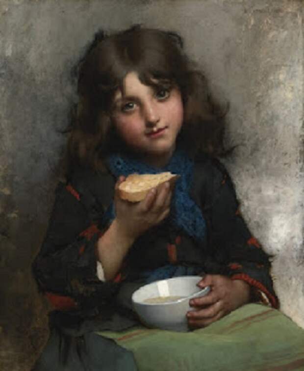 Полдник (Le gouter). (1880). Автор: Leon Bazile Perrault. Полдник (Le gouter). (1880). Автор: Leon Bazile Perrault.