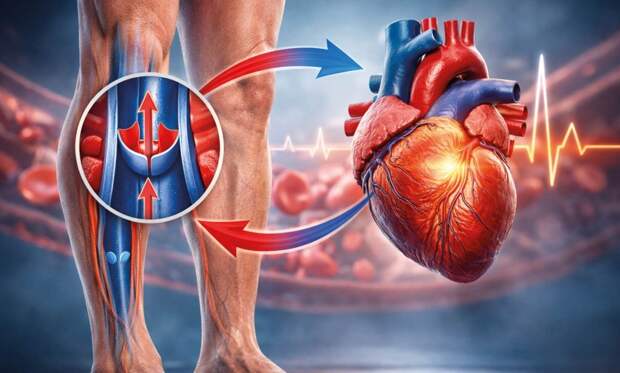 Клапаны в ногах помогают сердцу: открытие, которое может спасти миллионы